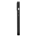 iCarer kožené pouzdro MagSafe pro iPhone 14 Plus - černé