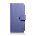 Pouzdro iCarer Wallet Case 2v1 pro iPhone 14 Pro Max - light purple