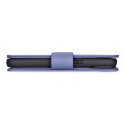 Pouzdro iCarer Wallet Case 2v1 pro iPhone 14 Pro Max - light purple