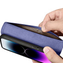 Pouzdro iCarer Wallet Case 2v1 pro iPhone 14 Pro Max - light purple