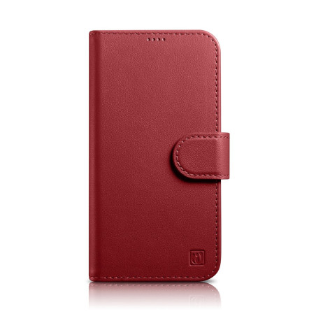 Pouzdro iCarer 2v1 Anti-RFID pro iPhone 14 Pro Max - červené