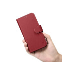 Pouzdro iCarer 2v1 Anti-RFID pro iPhone 14 Pro Max - červené