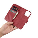 Pouzdro iCarer 2v1 Anti-RFID pro iPhone 14 Pro Max - červené
