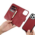 Pouzdro iCarer 2v1 Anti-RFID pro iPhone 14 Pro Max - červené