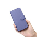 Pouzdro iCarer Wallet Case 2v1 pro iPhone 14 Plus - světle fialová