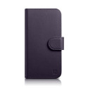 Pouzdro iCarer Wallet Case 2v1 pro iPhone 14 Plus - dark purple