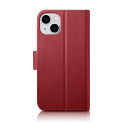 Pouzdro iCarer 2v1 pro iPhone 14 Plus - červená