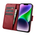Pouzdro iCarer 2v1 pro iPhone 14 Plus - červená