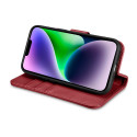 Pouzdro iCarer 2v1 pro iPhone 14 Plus - červená