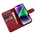 Pouzdro iCarer 2v1 pro iPhone 14 Plus - červená