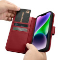 Pouzdro iCarer 2v1 pro iPhone 14 Plus - červená