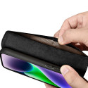Pouzdro iCarer 2v1 iPhone 14 Plus - černé (Anti-RFID)