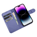 iCarer Wallet Case 2v1 pro iPhone 14 Pro – světle fialové