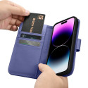 iCarer Wallet Case 2v1 pro iPhone 14 Pro – světle fialové
