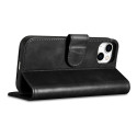 Pouzdro iCarer pro iPhone 14 Plus 2v1 černé (RFID)