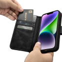 Pouzdro iCarer pro iPhone 14 Plus 2v1 černé (RFID)