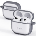 Ochranné pouzdro Tech-Protect MagMat pro Apple AirPods 4 – matná šedá