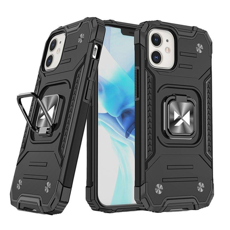 Kryt Wozinsky Ring Armor pro iPhone 14 Plus - černá