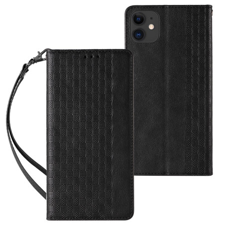 Hurtel Magnet Strap Case pro iPhone 12 – černé
