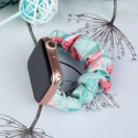 Řemínek Hurtel pro Apple Watch 42/44/45mm – modrý meloun