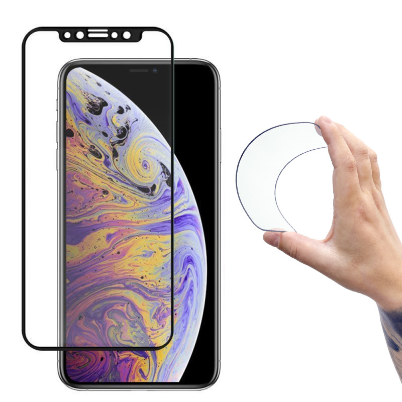 Ochranné sklo Wozinsky FULL COVER FLEXI NANO FOIL pro iPhone 14 Plus / iPhone 13 Pro Max - transparent