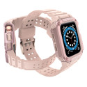 Hurtel Protect Strap Band pro Apple Watch 42/44/45mm - růžový