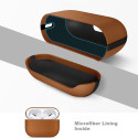Ochranné pouzdro Tech-Protect NaturalFit pro Apple AirPods Pro 3 – hnědé