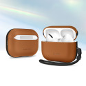 Ochranné pouzdro Tech-Protect NaturalFit pro Apple AirPods Pro 3 – hnědé