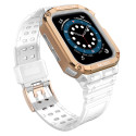 Hurtel PROTECT STRAP BAND pro Apple Watch 42/44/45mm - transparentní/