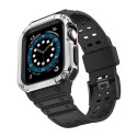 Hurtel PROTECT STRAP BAND pro Apple Watch 38/40/41mm - black/silver