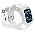 Řemínek Hurtel PROTECT STRAP BAND pro Apple Watch - bílý