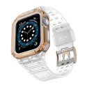Hurtel Protect Strap Band pro Apple Watch 38/40/41mm - transparentní
