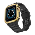 Hurtel Protect Strap Band pro Apple Watch 38/40/41mm black/gold