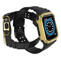 Hurtel Protect Strap Band pro Apple Watch 38/40/41mm black/gold