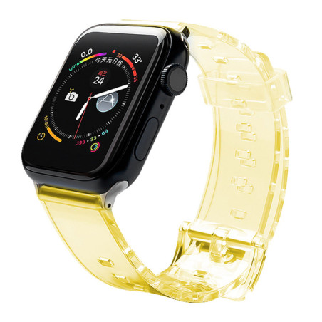 Hurtel Strap Light řemínek pro Apple Watch 38/40mm žlutý