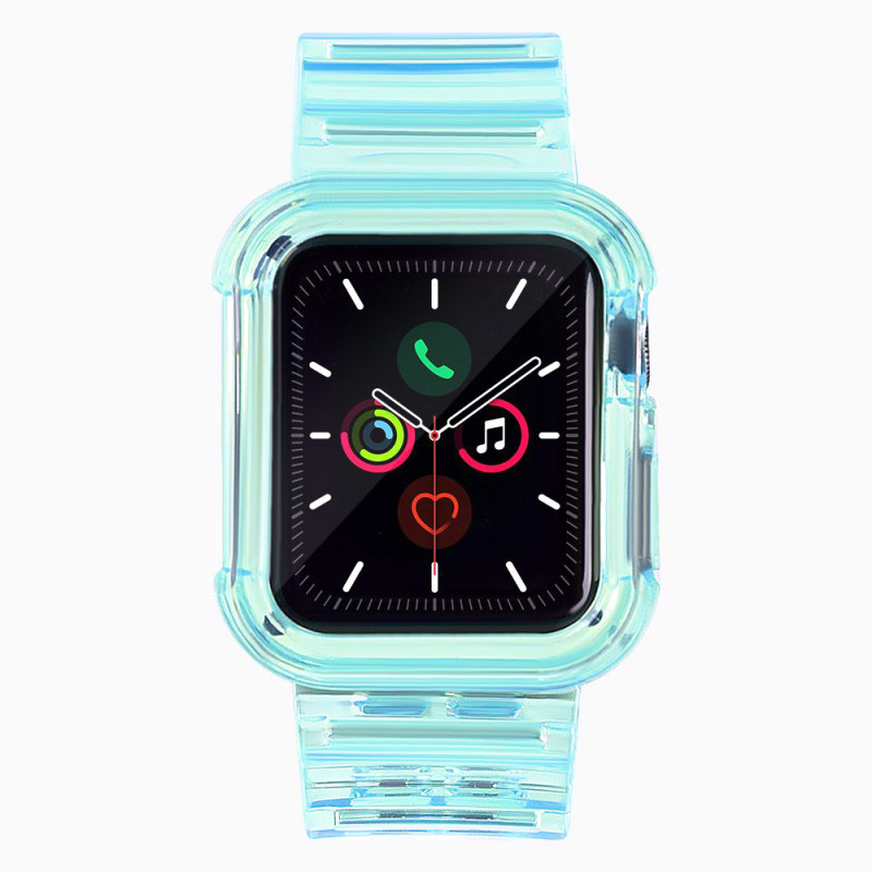 Řemínek Hurtel STRAP LIGHT SET pro Apple Watch 40mm - modrý (světlý/tmavý)
