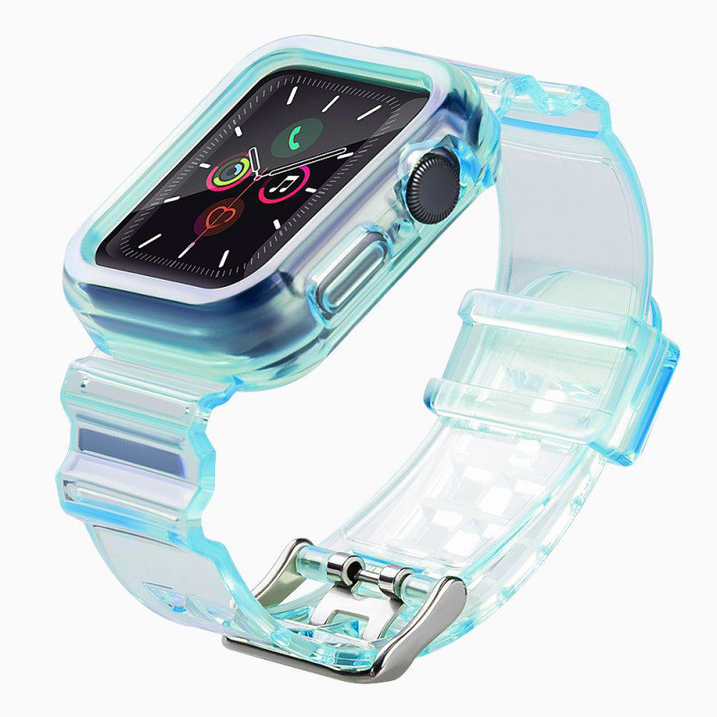 Řemínek Hurtel STRAP LIGHT SET pro Apple Watch 42mm - modrá