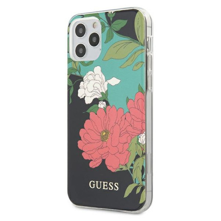 Kryt Guess GUHCP12LIMLFL01 pro iPhone 12 Pro Max - černá