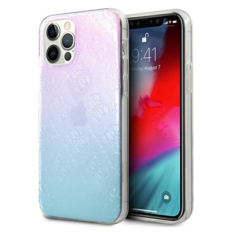 Kryt Guess 4G 3D Pattern Collection pro iPhone 12 Pro Max