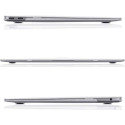 Ochranné pouzdro Tech-Protect Smartshell pro MacBook Air 13" (M2/M3/M4, 2022–2025) – Glitter Clear