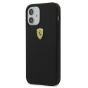 Kryt Ferrari FESSIHCP12SBK pro iPhone 12 mini černý