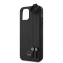 Kryt Mercedes STRAP LINE pro iPhone 12 mini - černý
