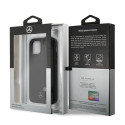 Kryt Mercedes STRAP LINE pro iPhone 12 mini - černý