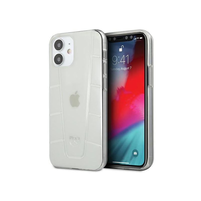 Kryt Mercedes Transparent Line pro iPhone 12 mini - transparentní