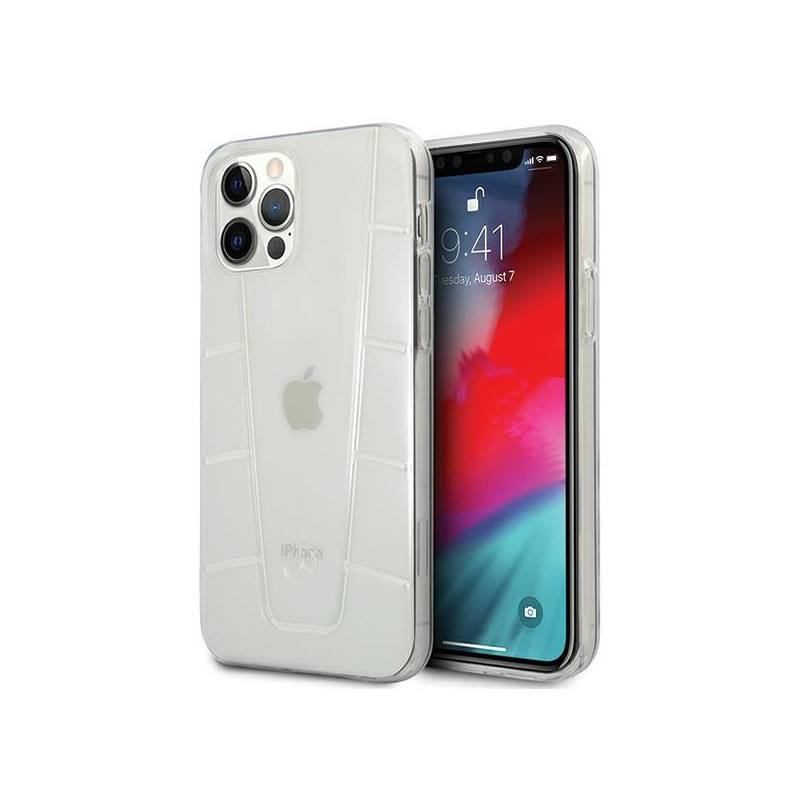 Kryt Mercedes Line Case pro iPhone 12 Pro Max - transparentní