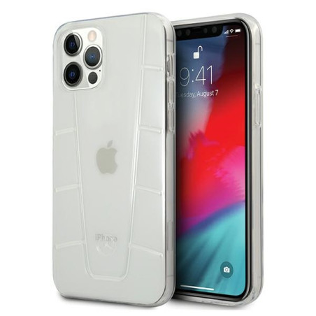 Kryt Mercedes Line Case iPhone 12 Pro Max transparentní