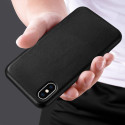 Kryt Hurtel ECO Leather pro iPhone 12 Pro Max - černý