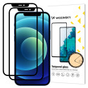 Ochranné sklo Wozinsky 2x 9H pro iPhone 12 Pro / iPhone 12 - black
