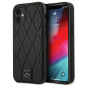 Kryt Mercedes WAVE LINE pro iPhone 12 mini - černý