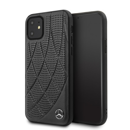 Pouzdro Mercedes BOW LINE pro iPhone 12 mini - černé